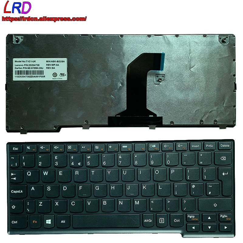 Английская клавиатура для ноутбука Lenovo Ideapad Yoga 11 25204738 25204708 25204678 | Компьютеры и