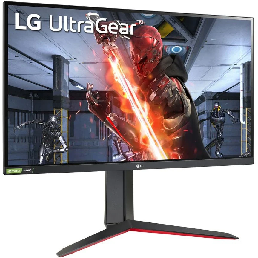 Монитор игровой LG UltraGear 27GN650-B 27" черный/красный | Компьютеры и офис