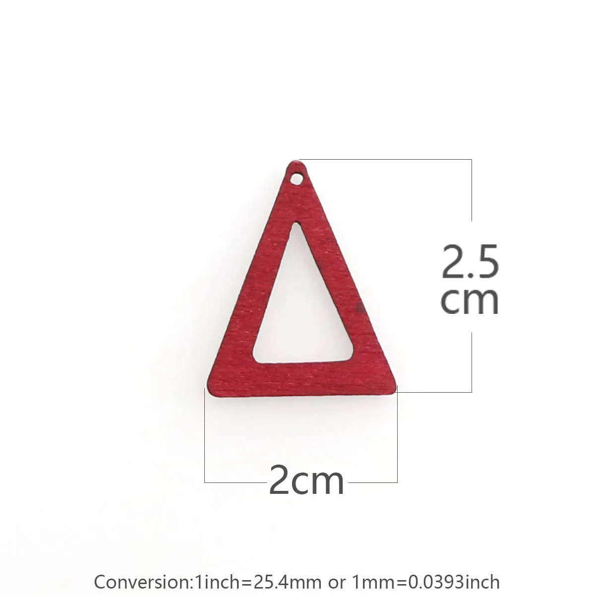 Бусины Из Натурального Дерева треугольные деревянные цветные бусины ручной