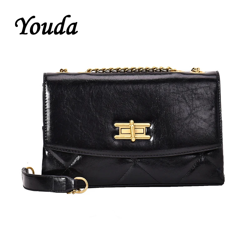 Youda 2019 Новая модная женская вместительная сумка через плечо классический стиль