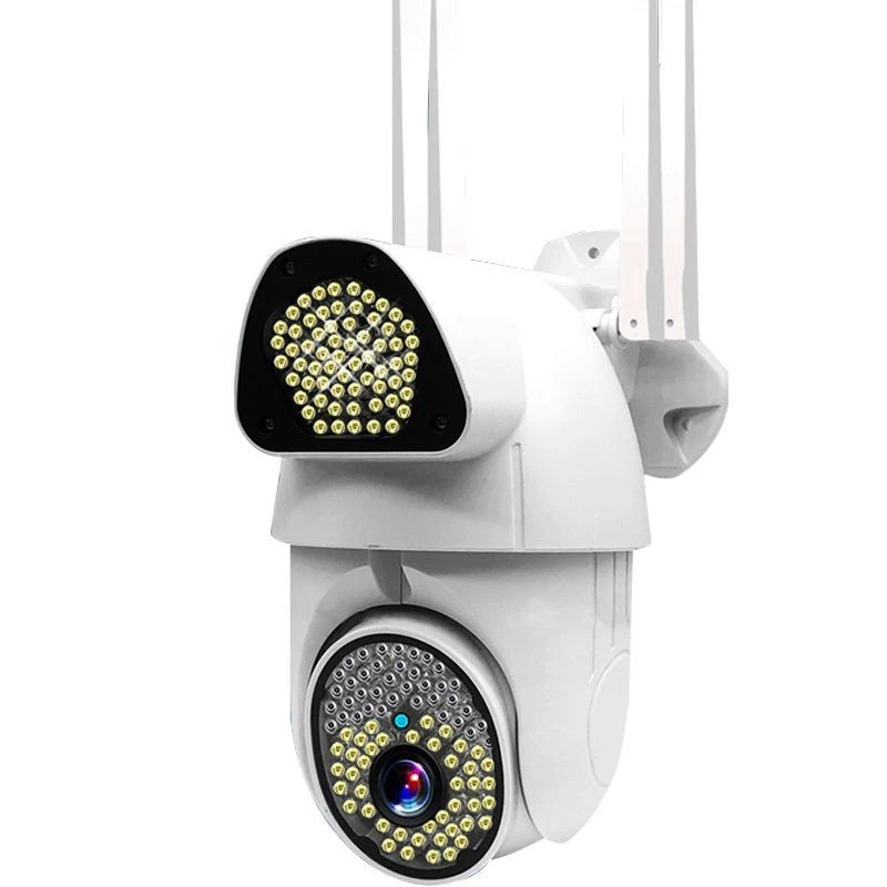 

360 Degree WIFI Network HD Camera Outdoor Waterproof Dome Camera Home Mobile Phone Remote Monitor Full Color EU Plug
