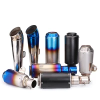 36 51mm universal motorcycle exhaust muffler escape moto scooter for z1000 z400 r3 r25 ninja400 xmax125 pcx125