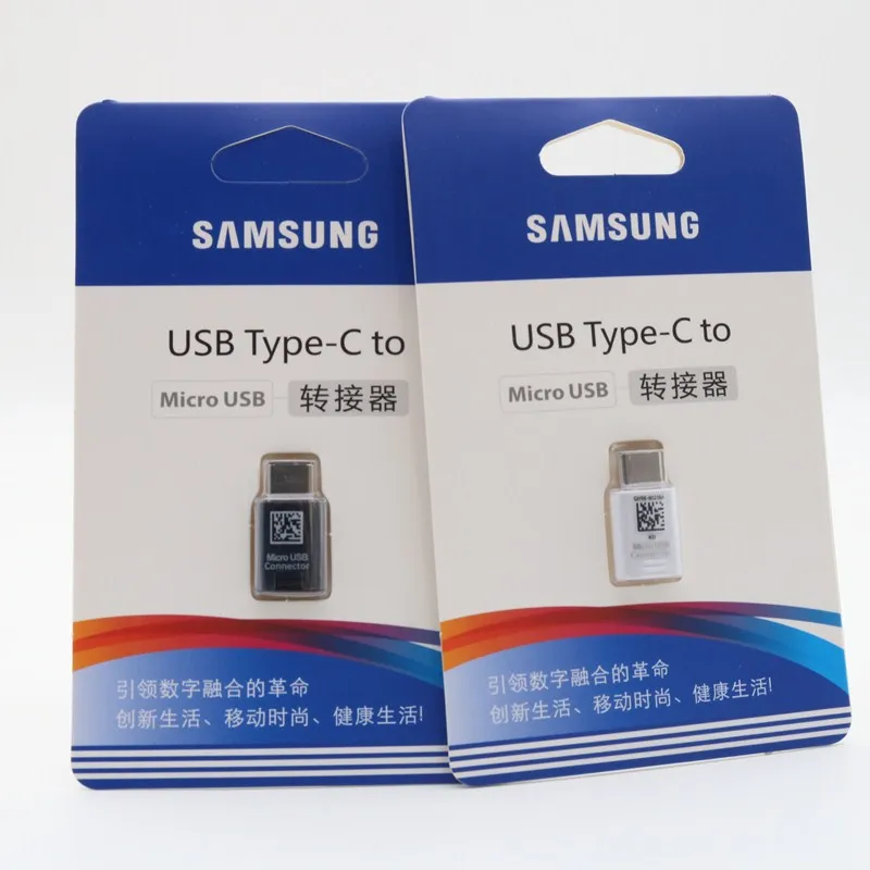 Переходник с Micro USB на Type C для Samsung Galaxy S8 Plus S9 S9plus S10 S10PLUS S10E Note 7 8 9|Переходники и