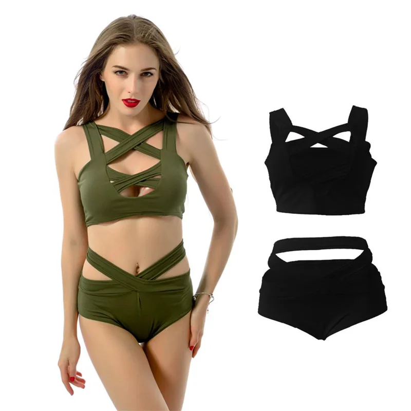 Новинка одежда для танца на шесте женщин сексуальное бикини с перекрестными