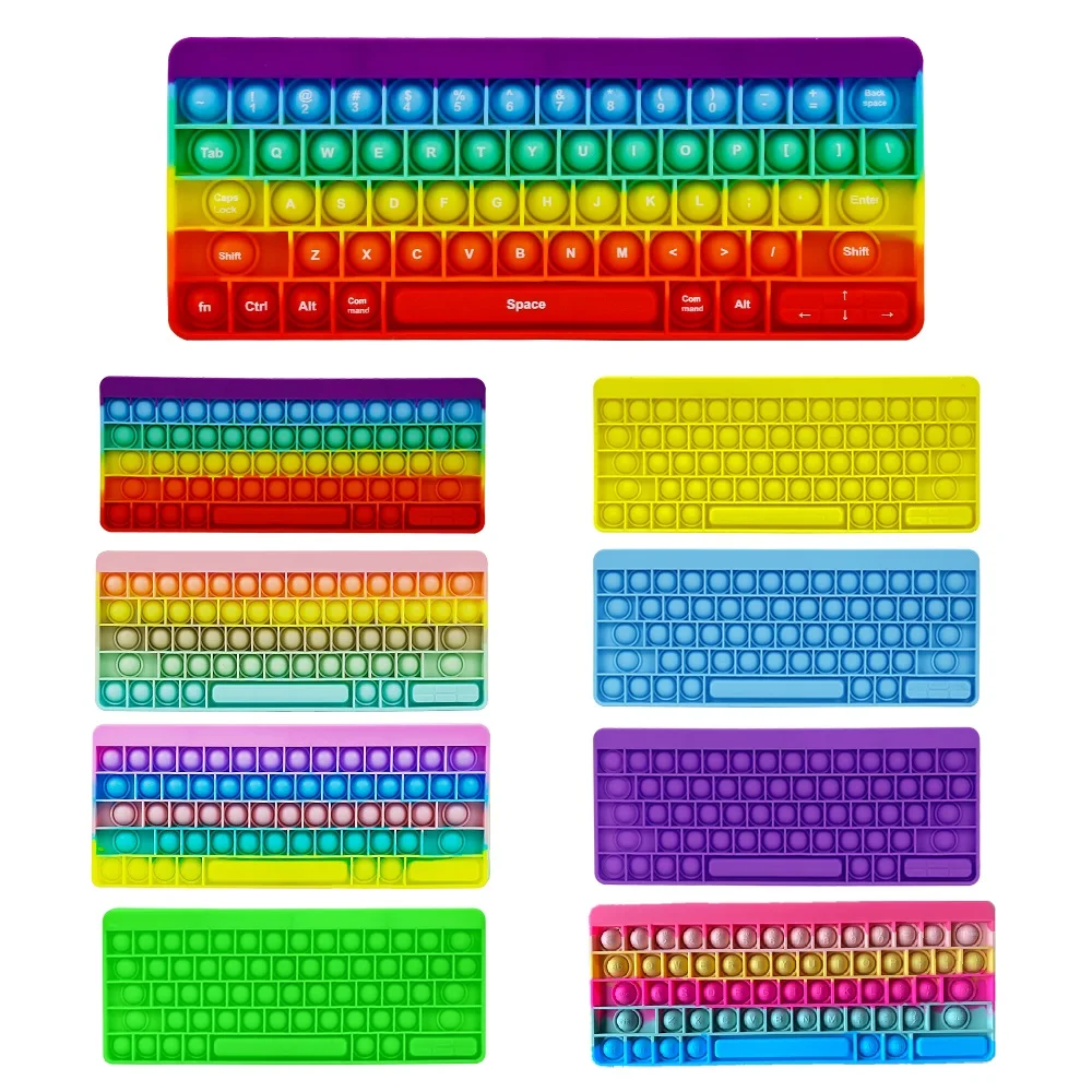 Клавиатура супер большого размера с пузырьками раньше нужна мягкая игрушка для