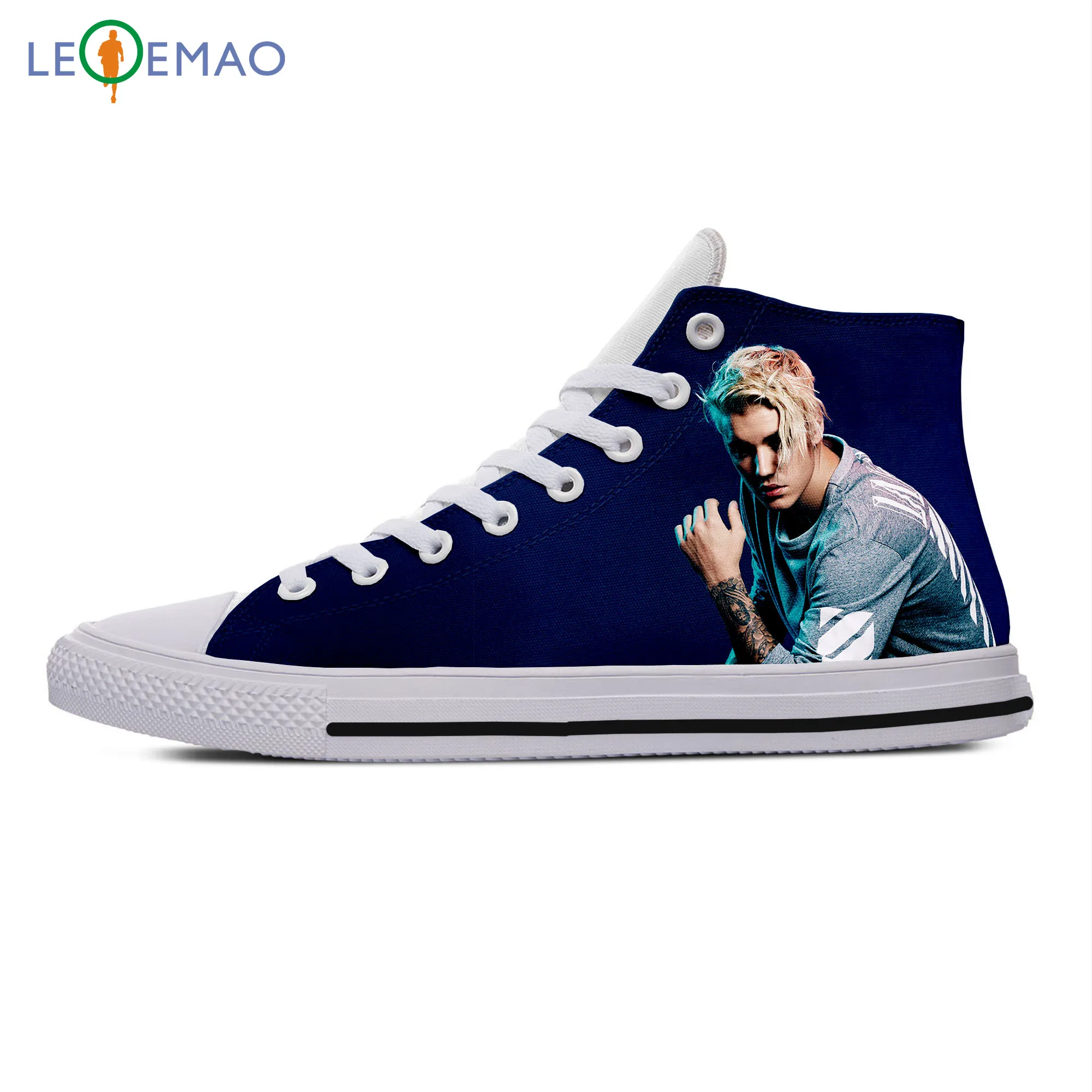 Мужские парусиновые туфли на плоской подошве Белые Повседневные Удобные