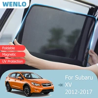 for subaru xv 2012 2017 front windshield car sunshade side window blind sun shade truck magnet visor uv kids mesh frame curtains