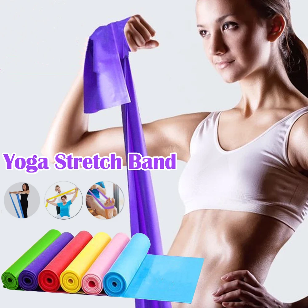 Резиновый фитнес браслет для тренировок резиновое кольцо латексное эластичное