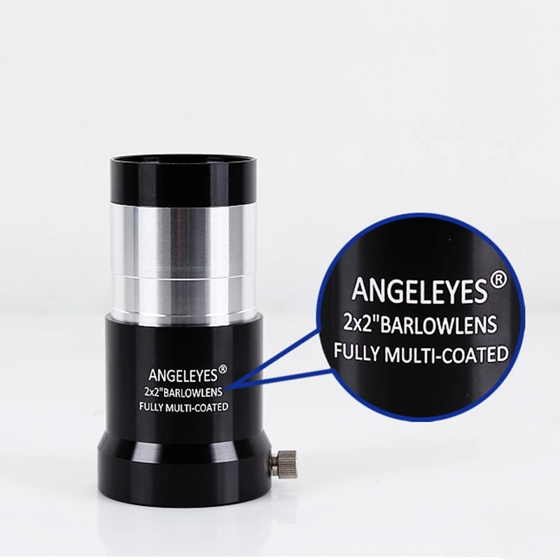 Angeleyes 2 Inch 2X Barlow Eyepice By nification Eyepiece Professional Telescope Parts Astronomical Ayepiece | Инструменты