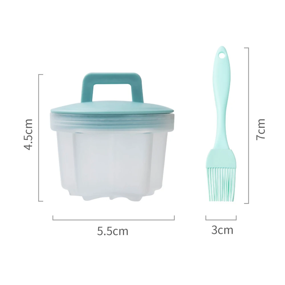 4 шт./компл. котел для яиц из мягкого силикона пищевого класса форма приготовления