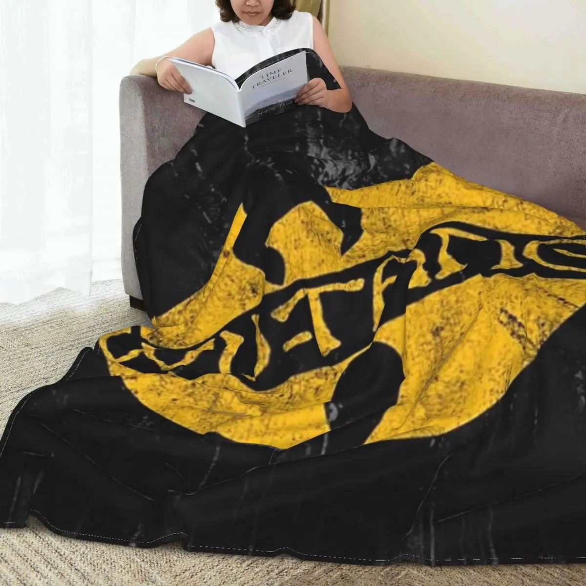 

Wu Tang Clan Supernatural Plush Blanket Bedspread Bed Plaid Throw Hoodie Blanket Plaids And Covers