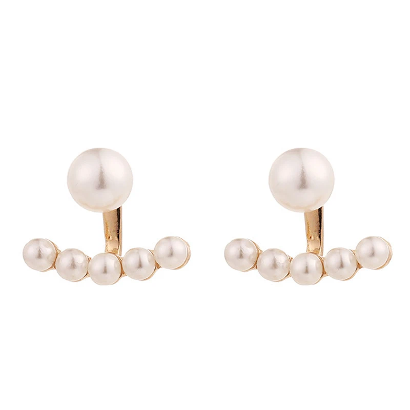 

2021 Elegant 925 Silver Gold Pearl Earrings Ear Stud Women Jewelry Anniversary Gifts Valentine's Day for Girlfriend TT@8