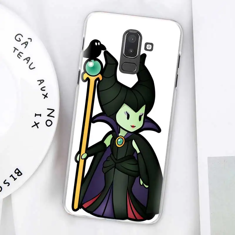 Чехлы Angelina Jolie Maleficent для samsung Galaxy J4 Plus J6 Plus J8 J3 J5 J7 J5 Prime жесткий чехол