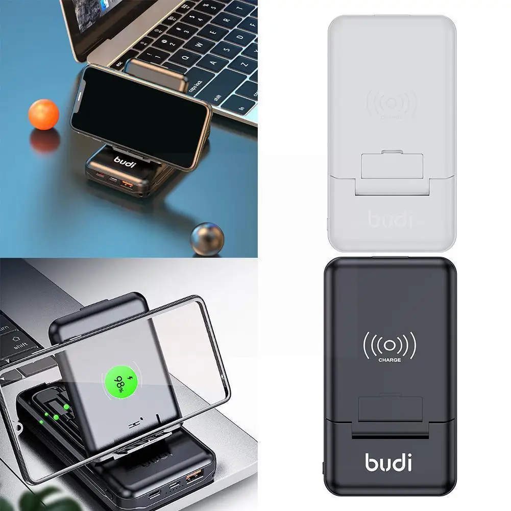 

Budi 7in1 Adapter Type C Converter To Micro Usb Android Type-c Cable Storage Cards Reader For Wireless Charge Power M5s5