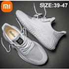 Мужские кроссовки Xiaomi Mijia, удобная дышащая обувь для бега, ультралегкие и нескользящие, для улицы