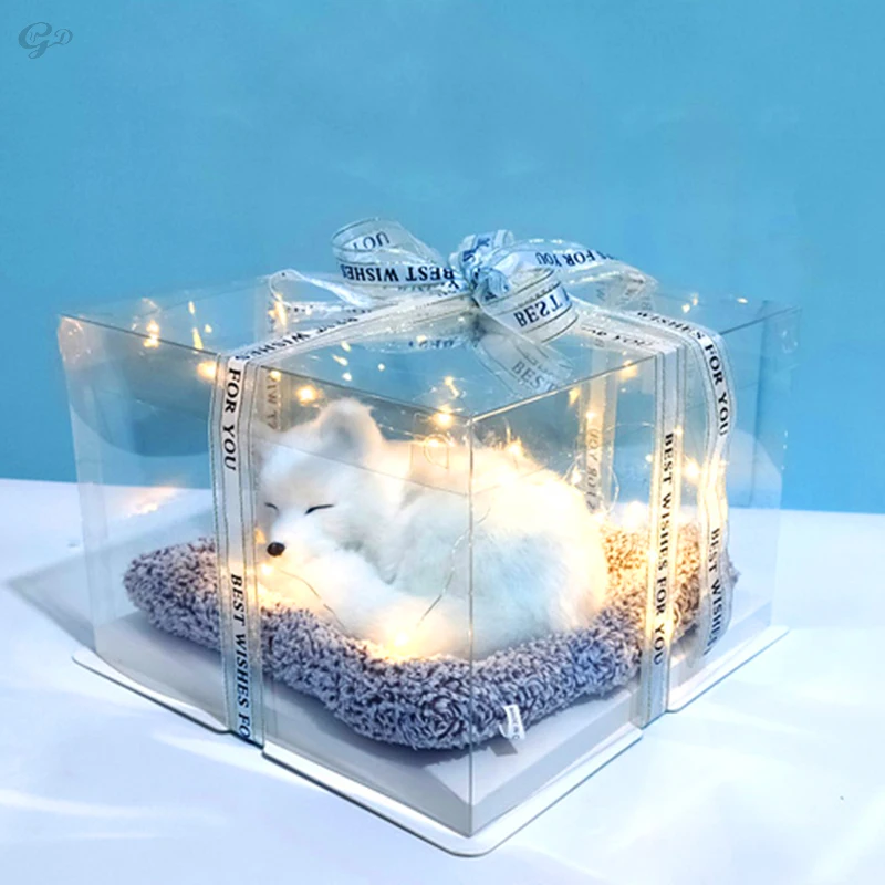 

1PCS Simulation Pet Toy Valentine's Day Birthday New Year Wedding Party Bridesmaid Girlfriend Daughter Wife Purify The Air Gift