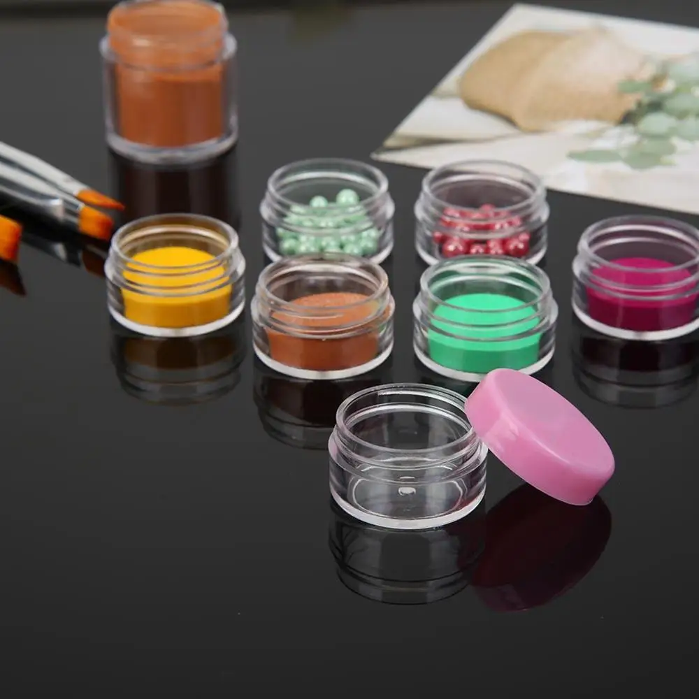 10 шт. мини-косметическая пустая банка многоразовый контейнер бутылочка для теней