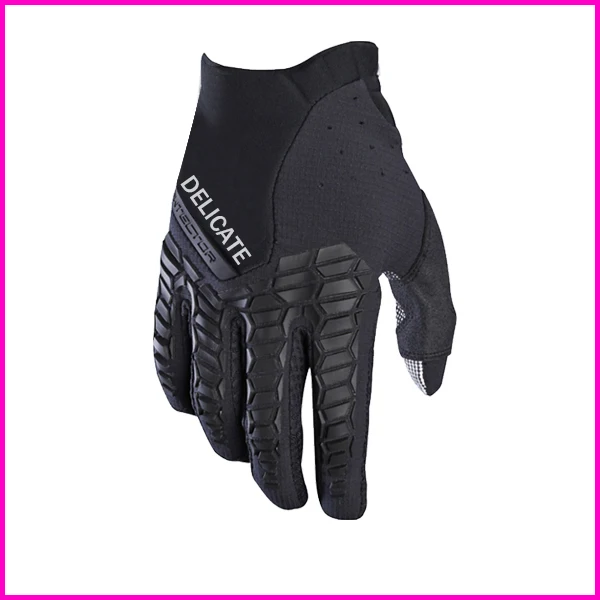 Новый! Нежный лиса Мотоцикл ATV велосипед езда черные красные перчатки|Перчатки| |