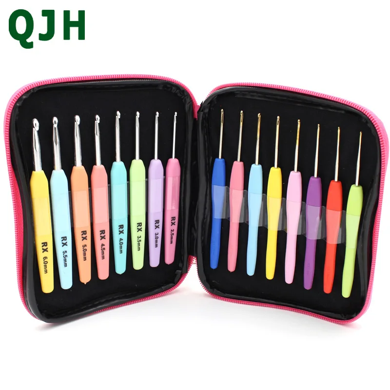 17 шт./компл. вязальные инструменты свитер иглы из нержавеющей стали Ручное шитье