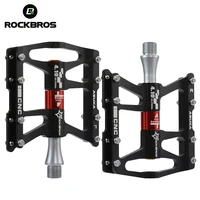4 sealed bearings bicycle pedals ultralight mountain bike flat pedal quick release aluminium alloy cycling pedal mtb accessories