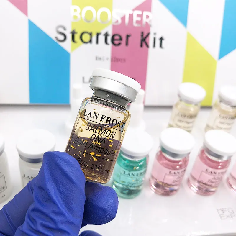 5/12 шт. BB сыворотка светящаяся ампула мезо отбеливающий крем стартовый набор