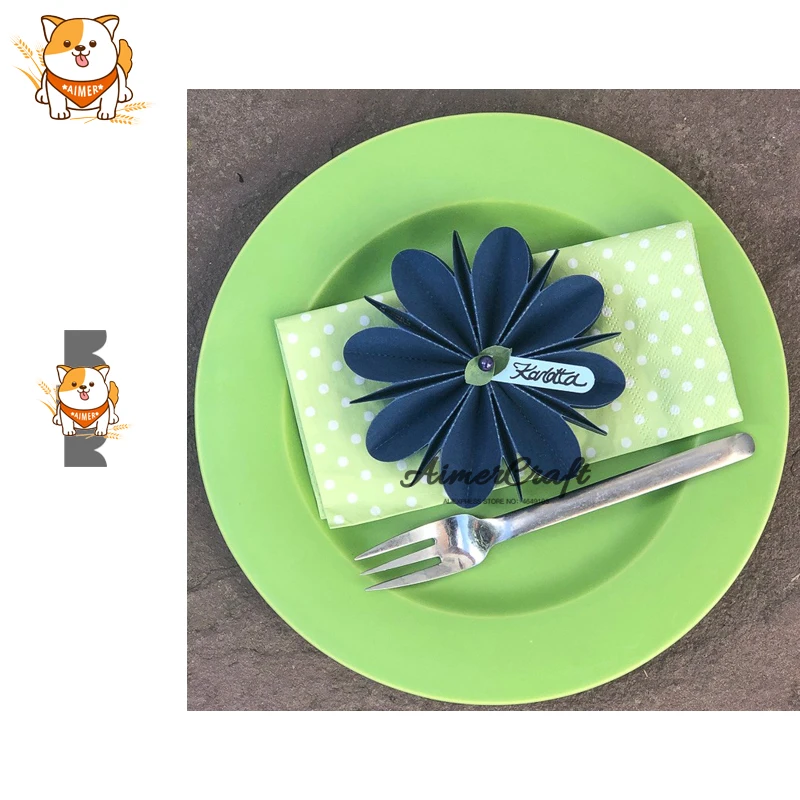 3D цветок Звезда Металла резки штампы трафарет для скрапбукинга DIY декоративное