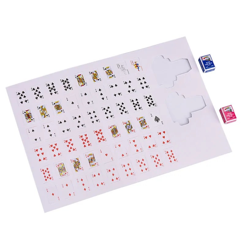 

1 Set Funny Mini 1:12 Dollhouse Miniatures Poker Home Decoration Poker Cards Playing Game Toy Doll Accessories