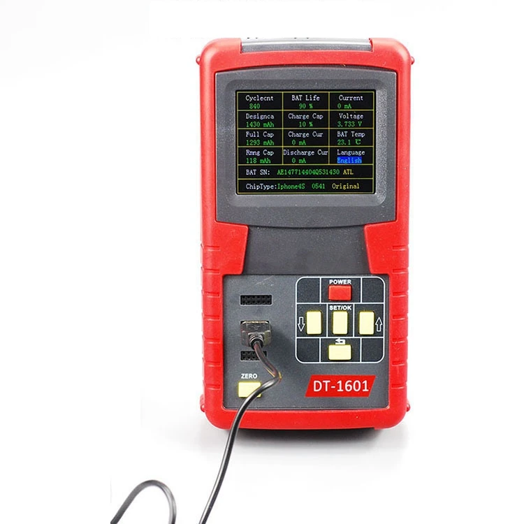 2019 new products shenzhen wholesale portable intelligent mobile phone battery capacity tester for iphone free global shipping