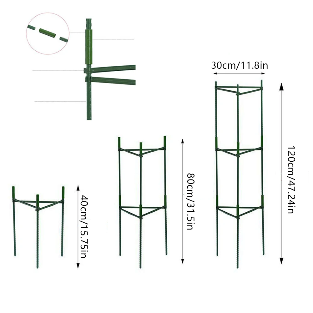 

Climbing Vine Rack Plant Potted Support Frame Plastic Coated Steel Flower Vegetables Decorative Trellis Bracket Home Garden Ship
