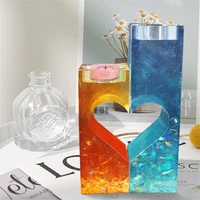 diy candles mould heart candle mold aromatherapy plaster candle 3d silicone mold hand made soy aroma wax soap candles mold