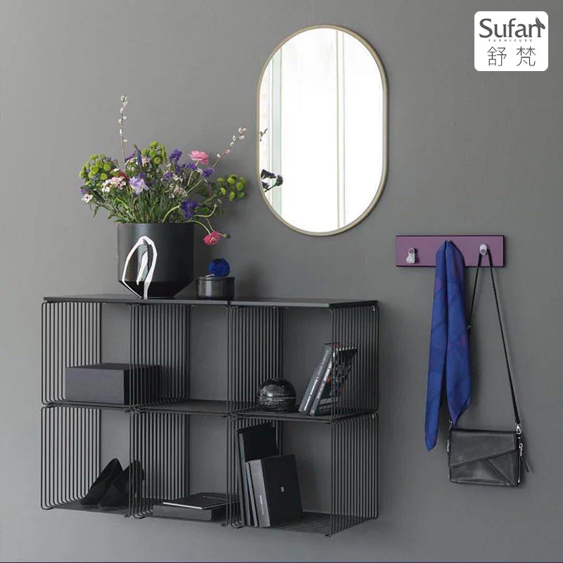 Мебель в скандинавском стиле прикроватный шкаф для хранения Простой Настенный