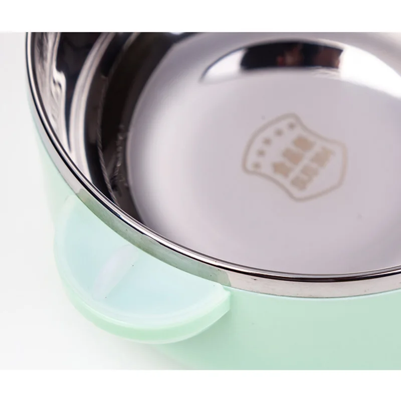 Детские 304 Нержавеющая сталь затопления чаши для обедов Коробки присоски Non Slip