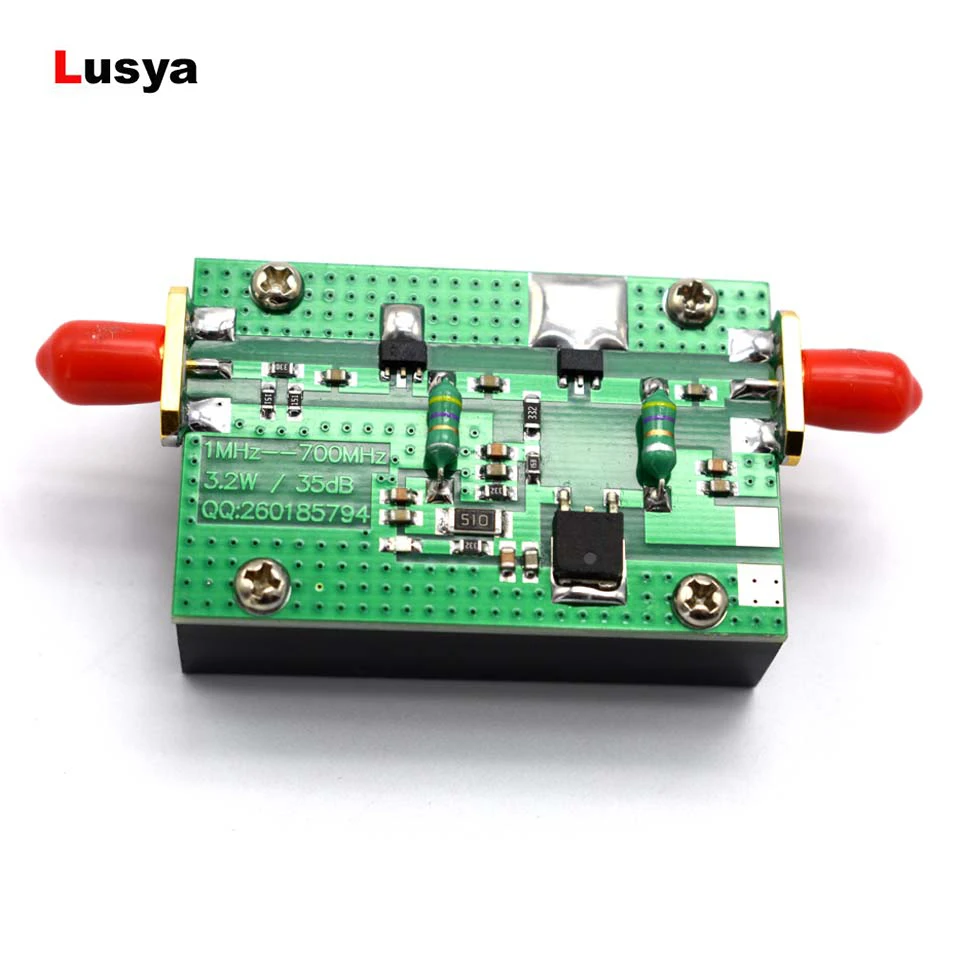 1 MHz 700 MHZ 3 2 W HF VHF UHF FM передатчик RF усилитель мощности для радиомодуля Ham A6