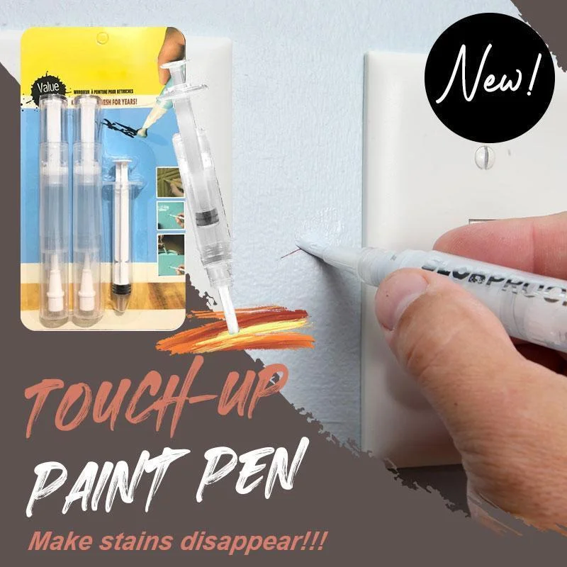 2PCS Touch-Up Paint Pen Universal Repair Pen For Wall Furniture Surface Scratch Repair Brush Suction Pen Dropshipping