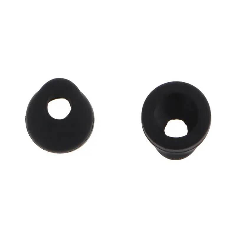 Черный 1 Pair Ear Tips Buds Silicone Earphone Earbuds Earhooks Eartips Replacement for Jabra EASYGO EASYCALL Wireless Bluetooth Headset - Цвет: Черный