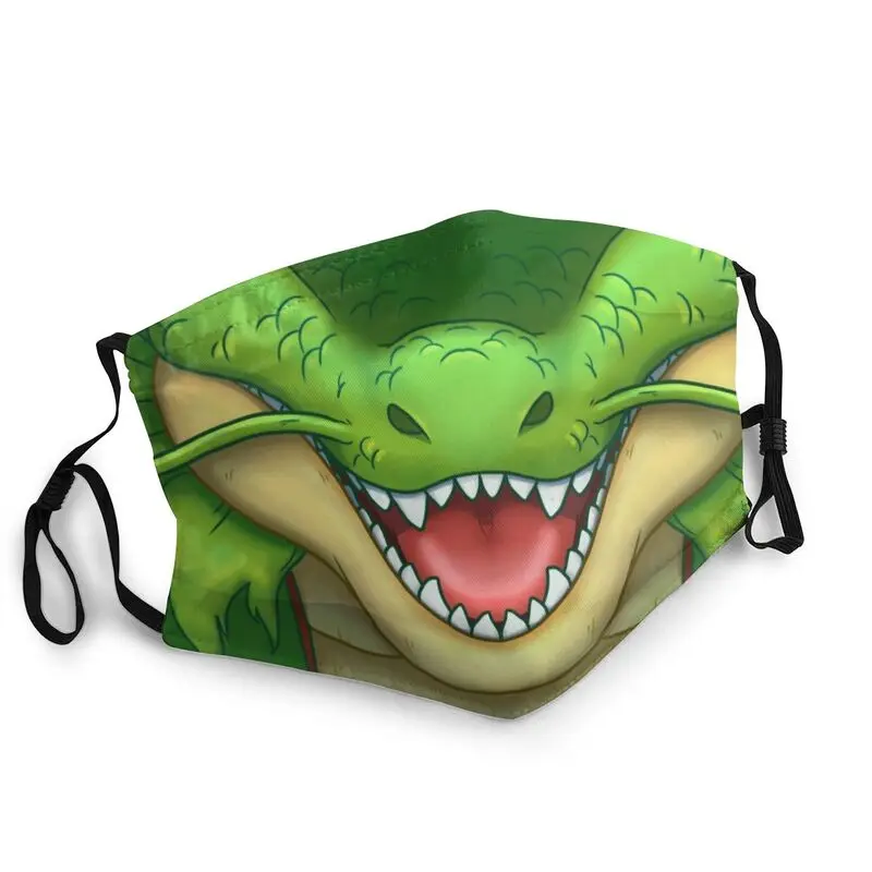 

Зеленая маска на лицо с венчиком дракона, унисекс, мифический монстр, пылезащитный Защитный чехол, респиратор, маска для рта