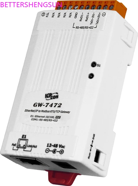 

GW-7472 Ethernet/IP Ethernet к модулю главной станции Modbus RTU
