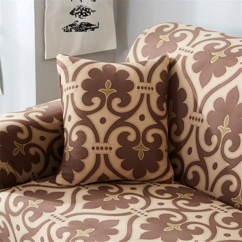 Элегантный чехол для дивана эластичный полиэстеровый кресла защита мебели