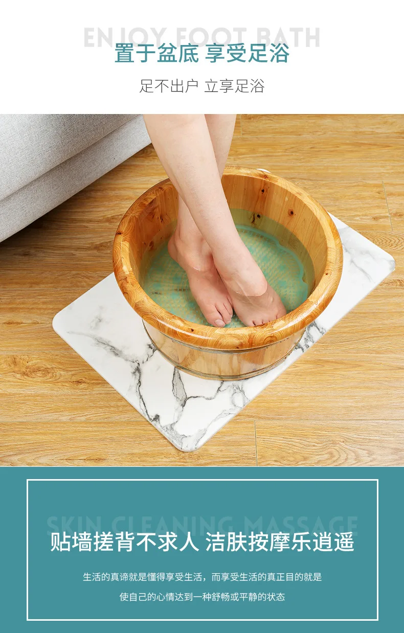 Набор ковриков для ванной мягкий силиконовый коврик мытья ног|Коврики ванной| |