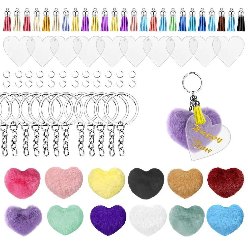 

120 шт., помпоны из искусственного кроличьего меха