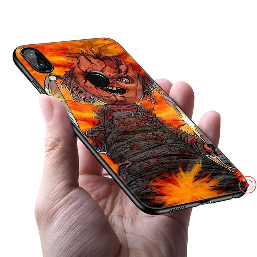 Chucky Cool Silicone Soft Case for Huawei Nova Smart 5 5T 5i 4E 4 3i 3 2i 2 Lite Mate 30 20 10 Pro |
