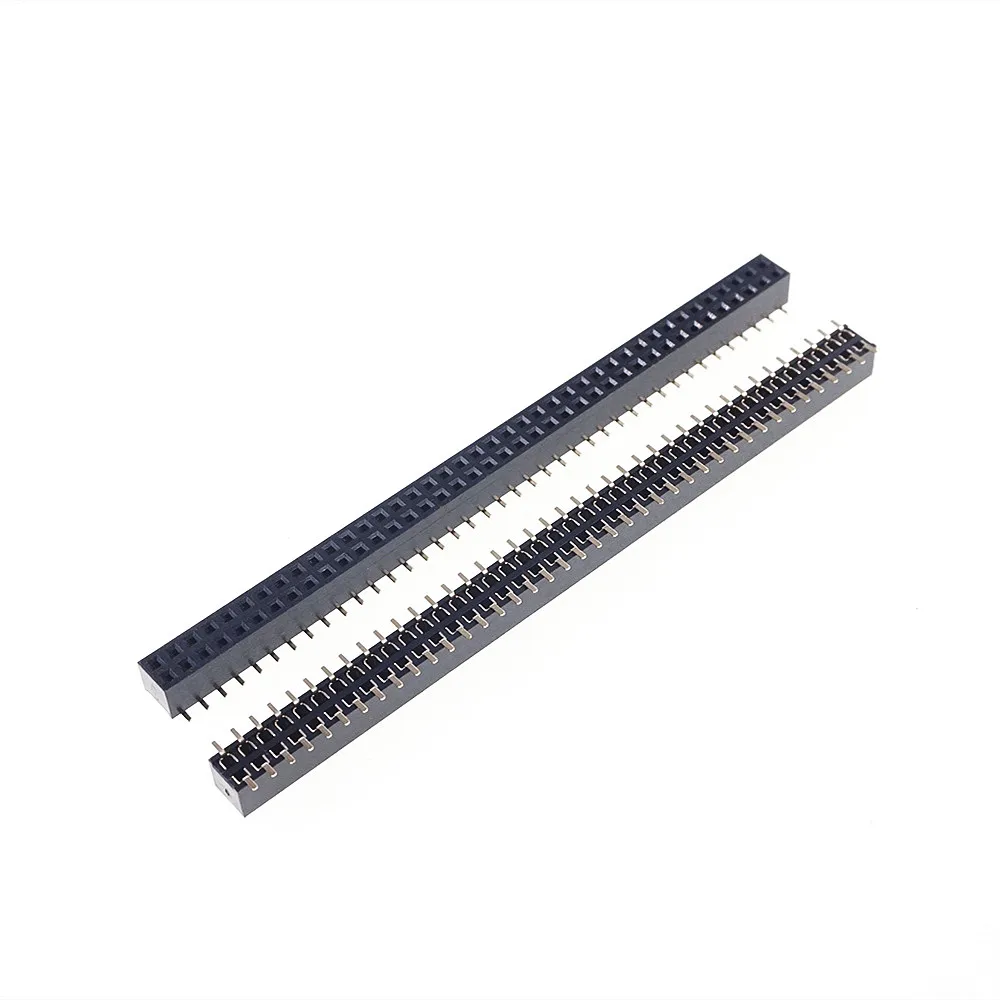 1000 шт. 2x40 P 80 Pin 2 0 мм штыревой разъем Женский двойной ряд SMT PCB поверхностное