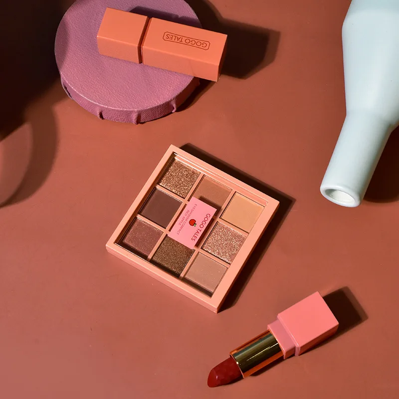 Maquillaje profesional 4 шт./компл. набор для макияжа в том числе матовые губные помады тени