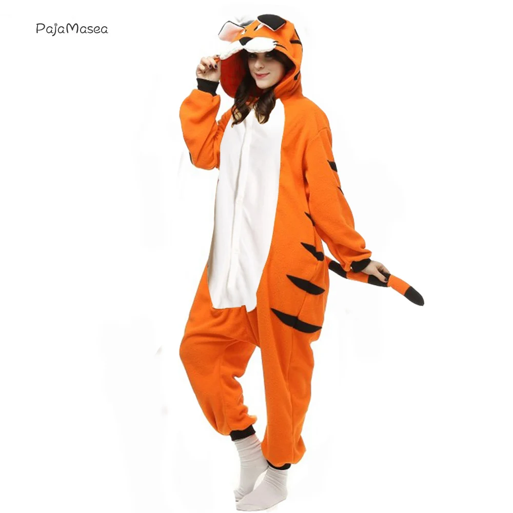 Мужские и взрослые Бенгальские комбинезоны с тигром женские Мультяшные ролевые