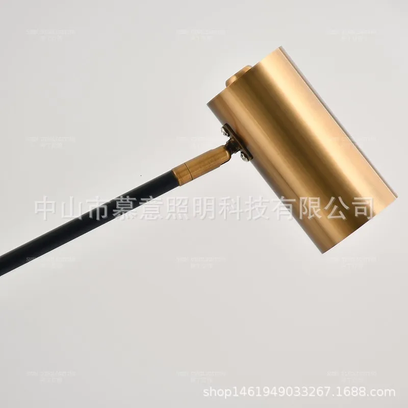 Современные новые черные светодиодные настольные лампы для спальни