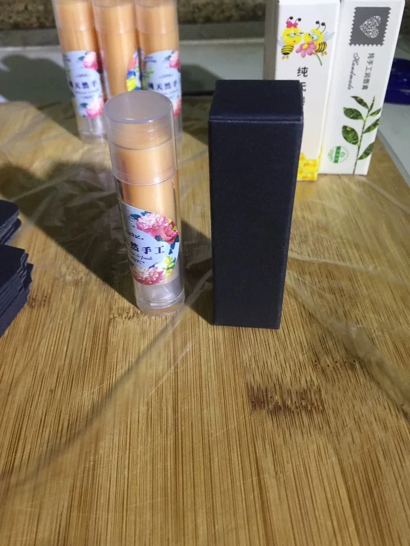 

6 sizes 10ml/20ml/30ml/50ml/100ml White Black Kraft Paper Lipstick Essential oil Box Dropper Bottle Cosmetics Gift paper Box