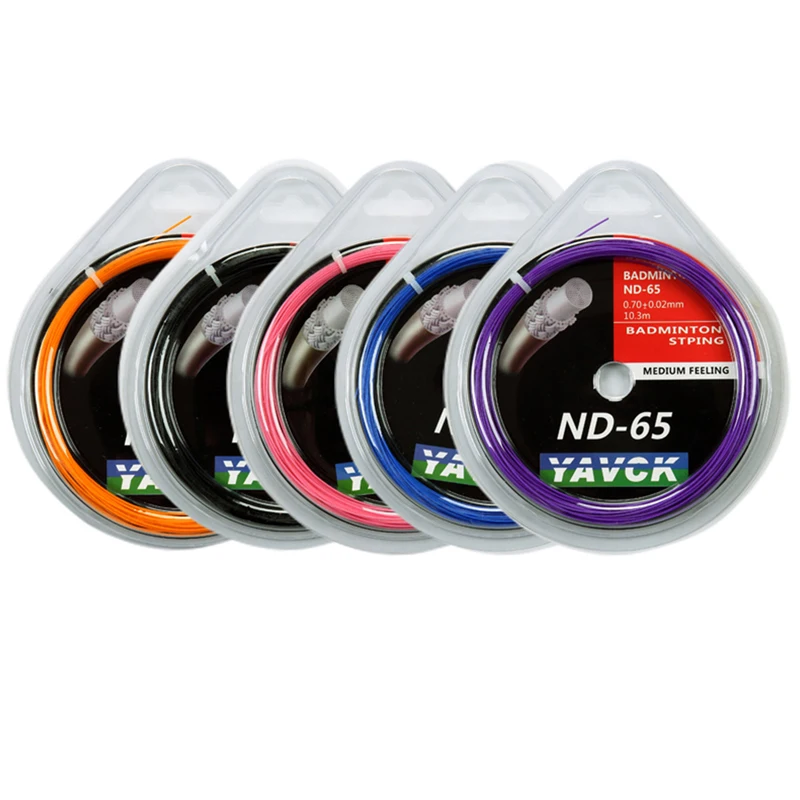 

Professional Carbon Nanofiber Badminton String Shuttlecock Net ND-65 Kordaj Grommet Tool Sport Equipment Racket Line Accesorios