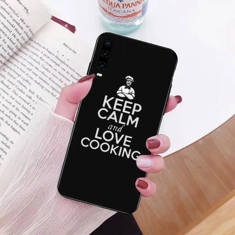 CUTEWANAN кухонная утварь для выпечки дизайн шеф-повара чехол телефона Huawei P30 P20 lite Mate
