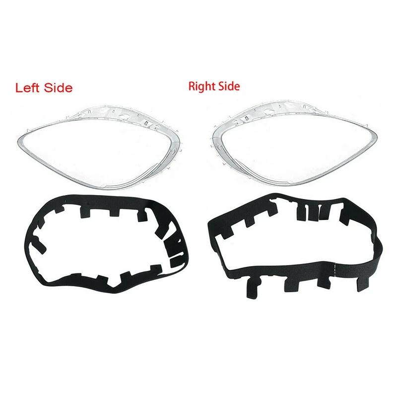 

Car Headlight Lenses Replacement Covers + Gaskets Clear for Chevrolet Corvette C6 2005-2013