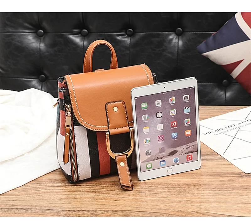 Дизайнерские рюкзаки женские кожаные школьные сумки для девочек-подростков